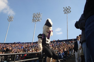 Picture taken and owned by Kate Mitchell Mr. C mascot of Vanderbilt University