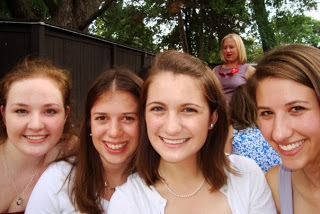 Picture taken by and belonging to Kate Mitchell College girls tailgating