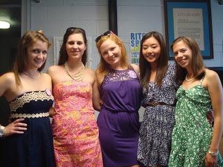 Picture taken by and belonging to Kate Mitchell College girls tailgating